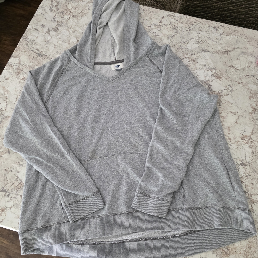 Old Navy Heather Gray Hoodie